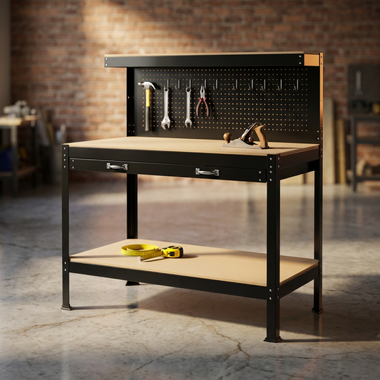 Wood Work Bench 115 Cm — Studio Shot